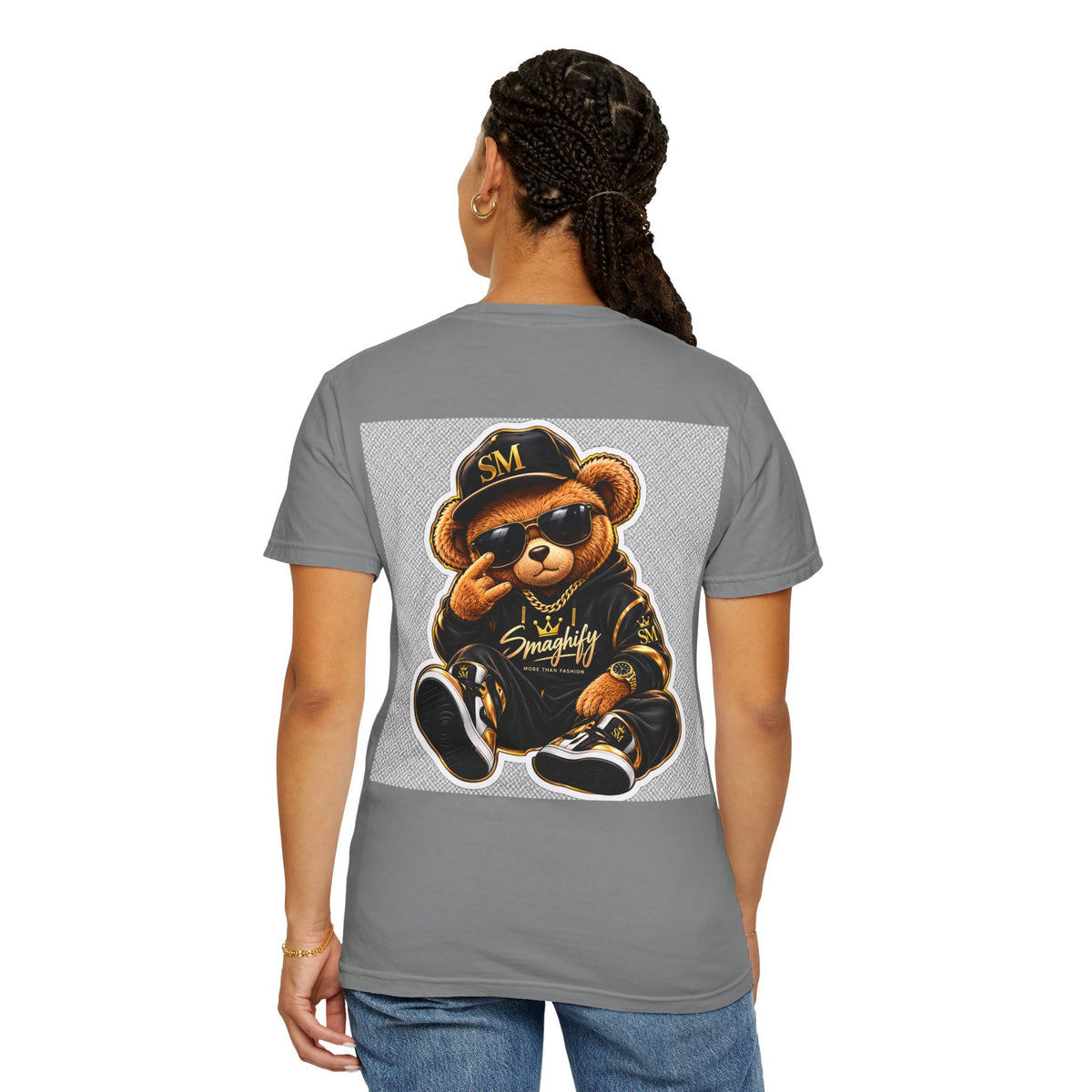 Bear Graphic T-Shirt — 'Just Keepin' It Real' Streetwear Tee