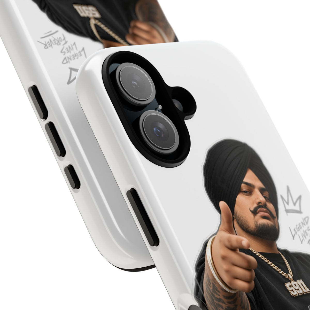 Artist Tribute Phone Case - 'Sidhu Moosewala' Graphic Tough Case