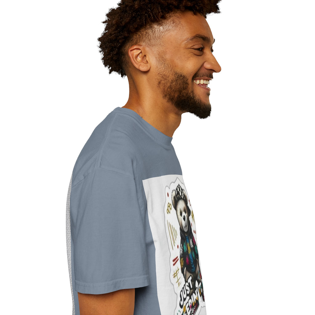 Bear Graphic T-Shirt — 'Just Keepin' It Real' Streetwear Tee
