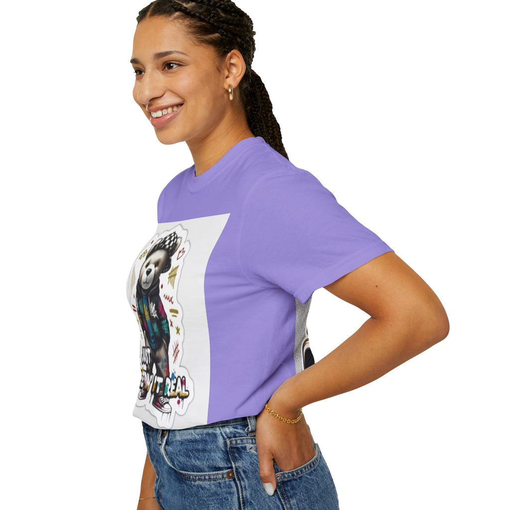 Bear Graphic T-Shirt — 'Just Keepin' It Real' Streetwear Tee
