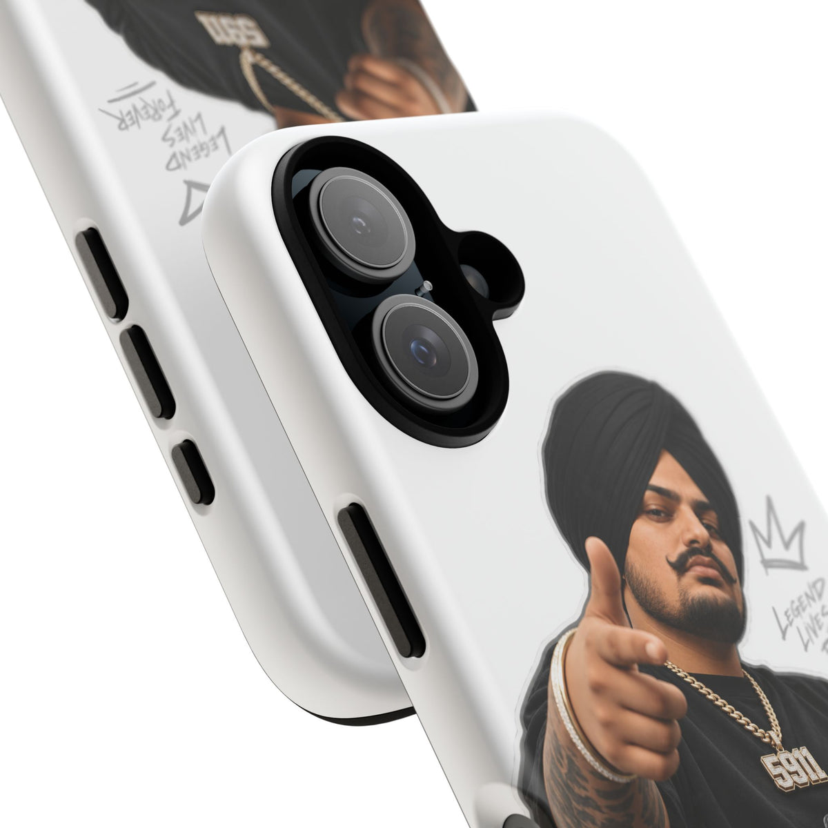 Artist Tribute Phone Case - 'Sidhu Moosewala' Graphic Tough Case