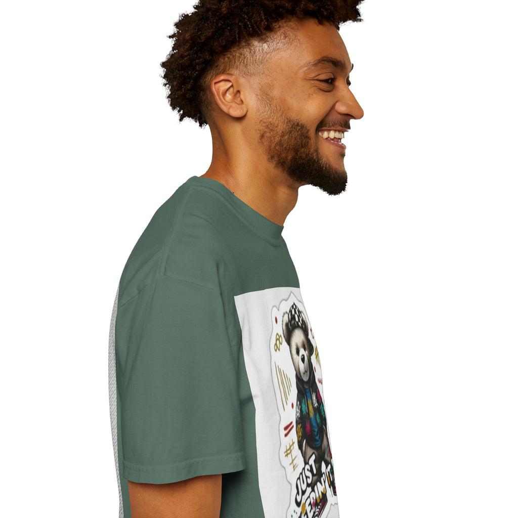 Bear Graphic T-Shirt — 'Just Keepin' It Real' Streetwear Tee