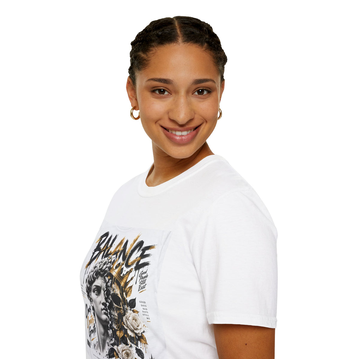 Just a Girl Graphic Tee — Casual Feminine Statement T-Shirt