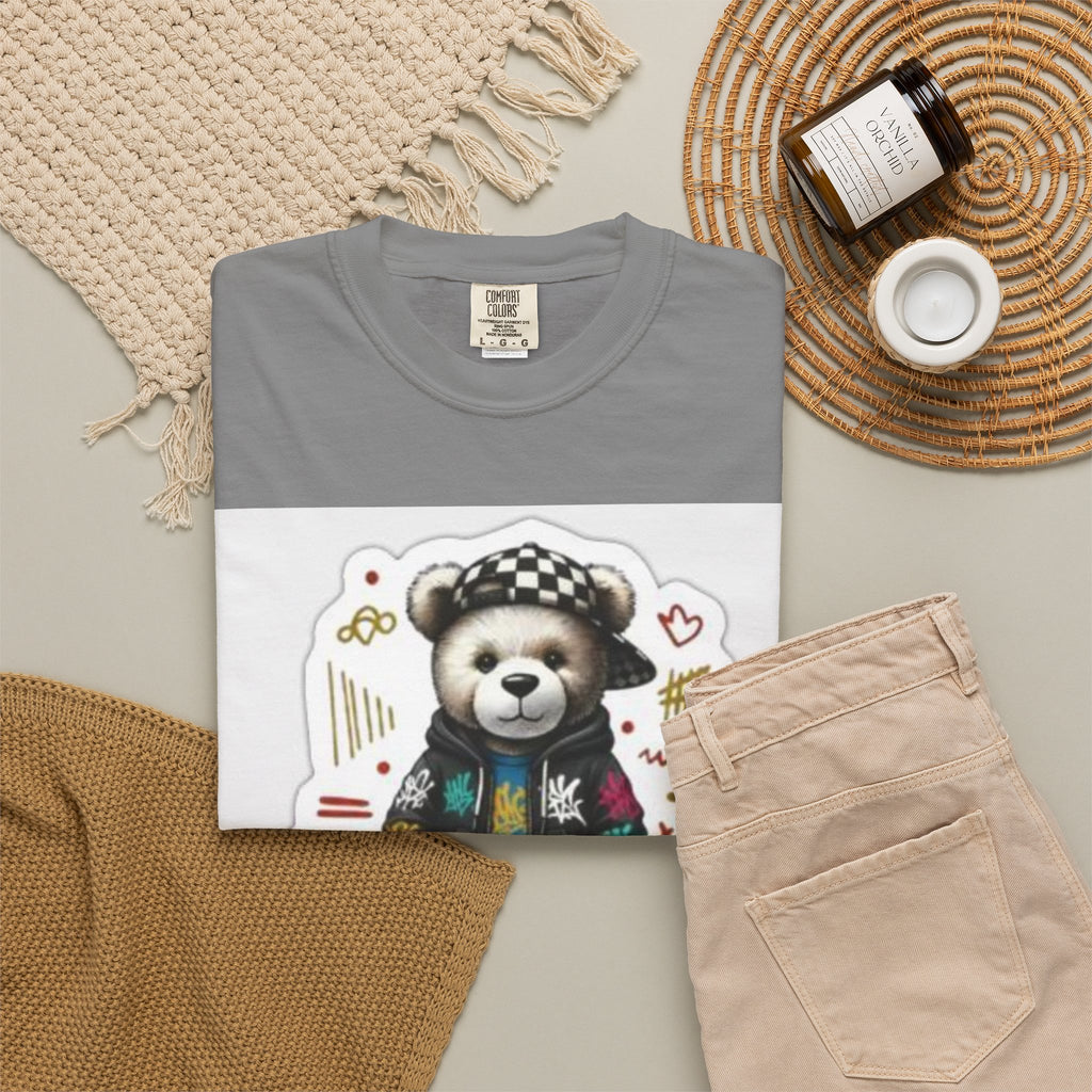 Bear Graphic T-Shirt — 'Just Keepin' It Real' Streetwear Tee