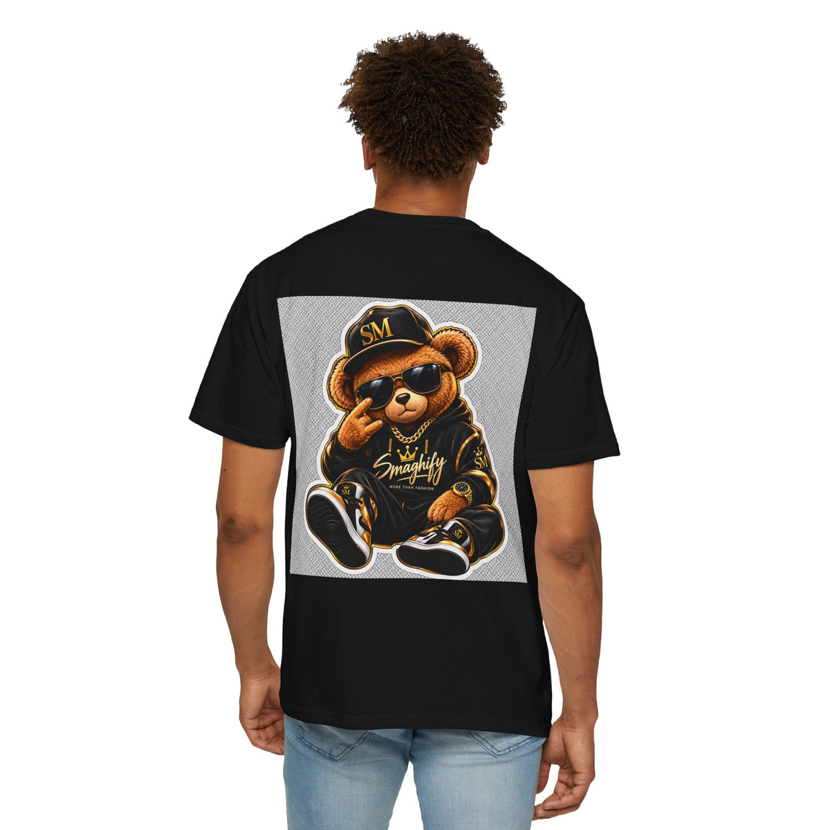 Bear Graphic T-Shirt — 'Just Keepin' It Real' Streetwear Tee