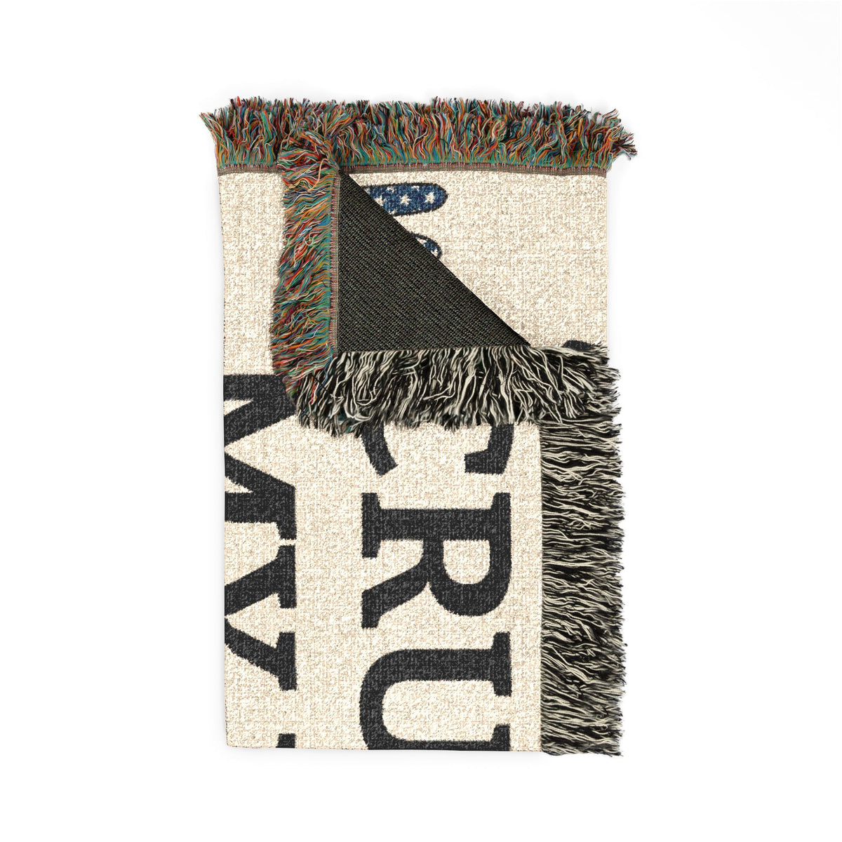 Woven Blanket — "Cruisin' My Way into 60" Birthday Throw Blanket