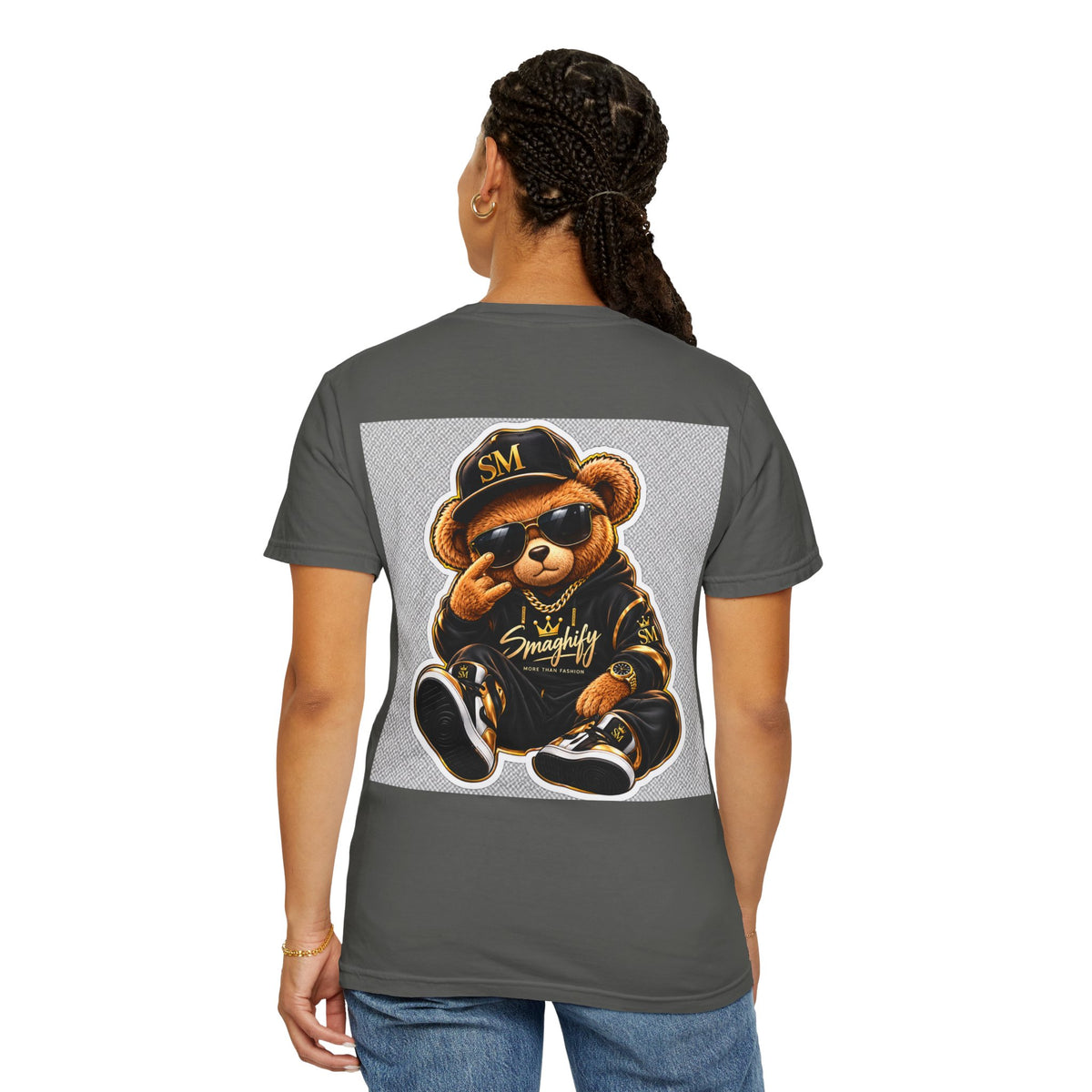 Bear Graphic T-Shirt — 'Just Keepin' It Real' Streetwear Tee