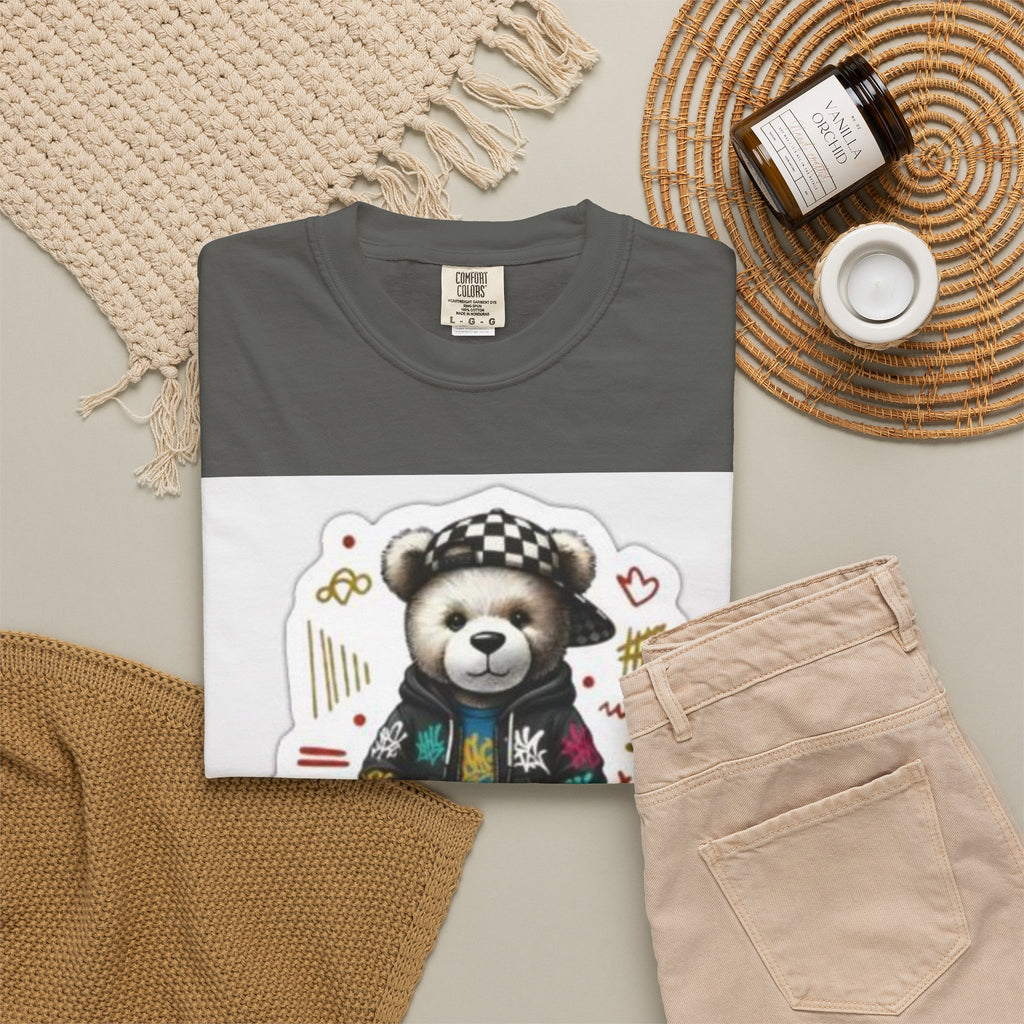 Bear Graphic T-Shirt — 'Just Keepin' It Real' Streetwear Tee