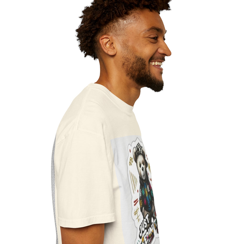 Bear Graphic T-Shirt — 'Just Keepin' It Real' Streetwear Tee
