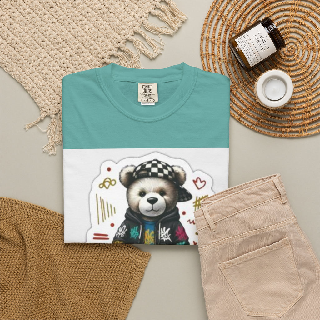 Bear Graphic T-Shirt — 'Just Keepin' It Real' Streetwear Tee