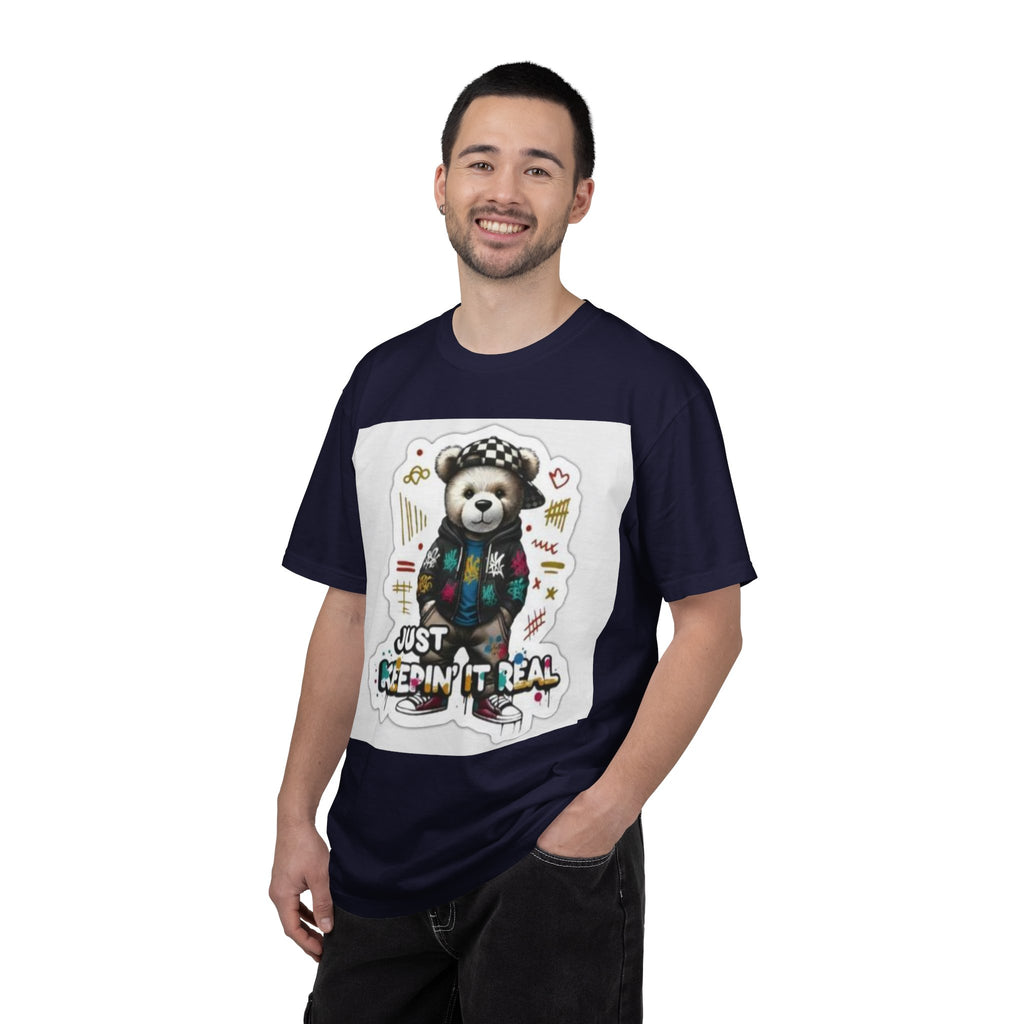 Bear Graphic T-Shirt — 'Just Keepin' It Real' Streetwear Tee