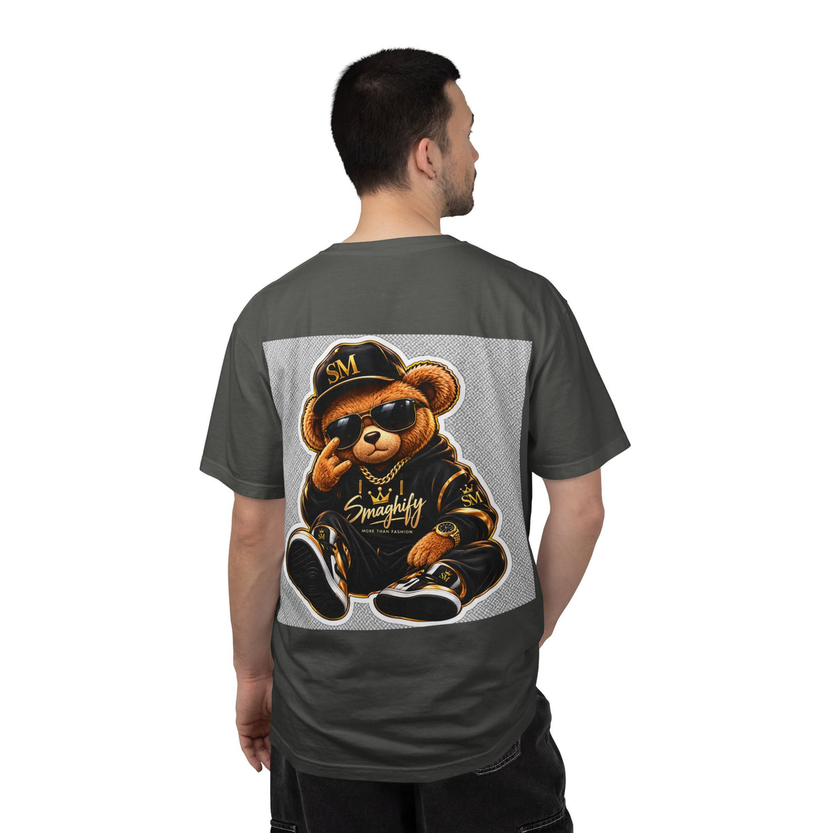 Bear Graphic T-Shirt — 'Just Keepin' It Real' Streetwear Tee