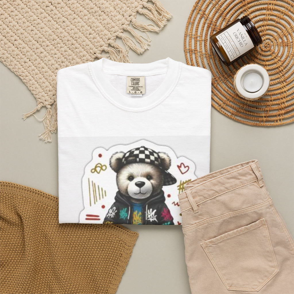 Bear Graphic T-Shirt — 'Just Keepin' It Real' Streetwear Tee