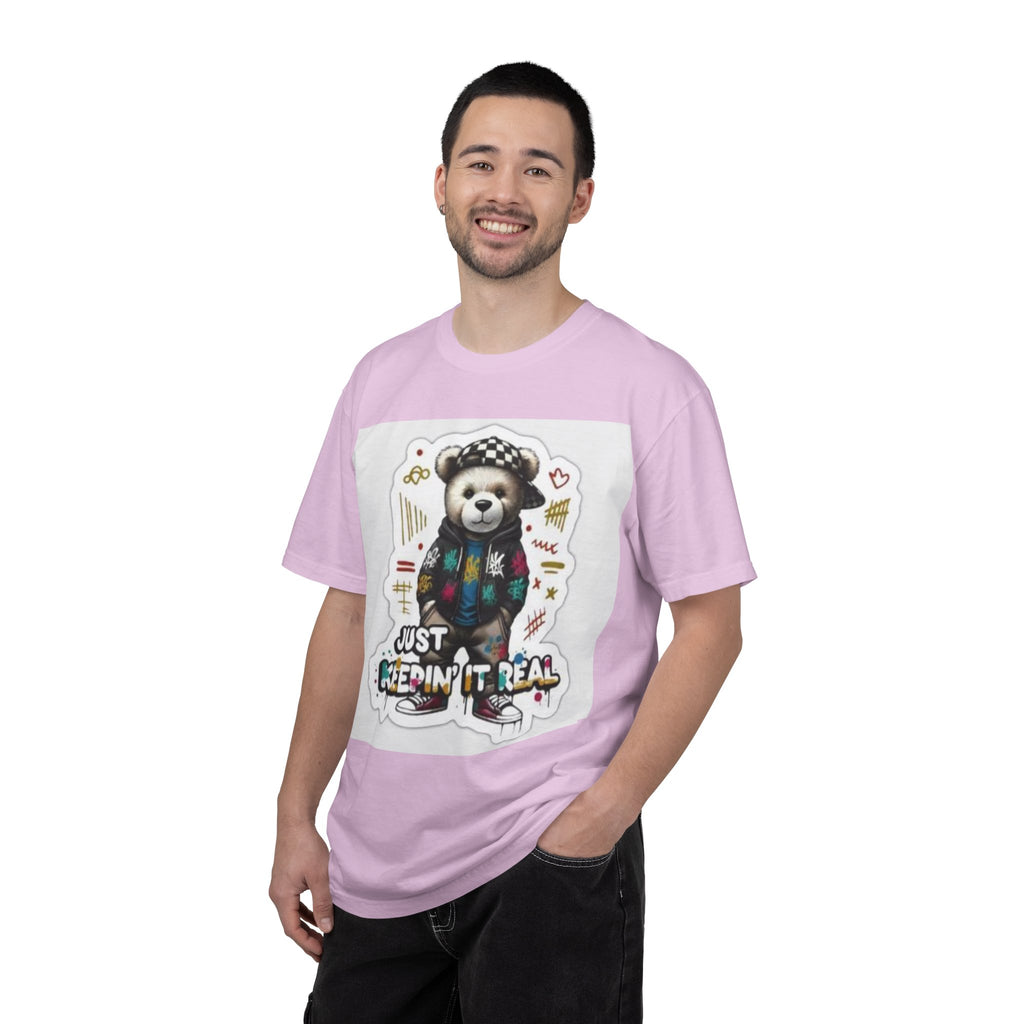 Bear Graphic T-Shirt — 'Just Keepin' It Real' Streetwear Tee