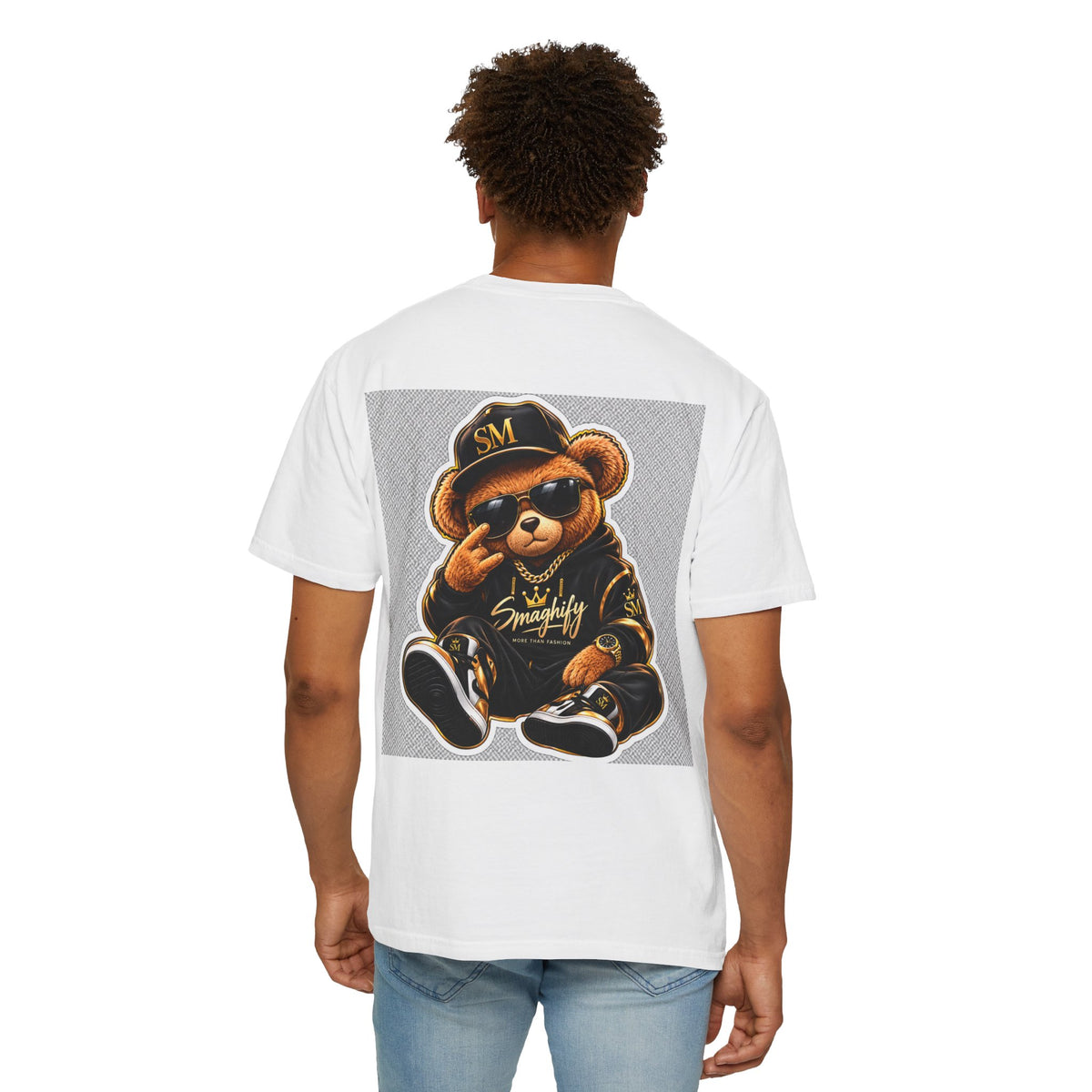 Bear Graphic T-Shirt — 'Just Keepin' It Real' Streetwear Tee