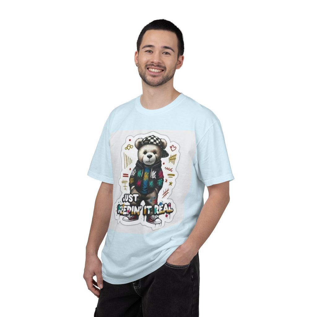 Bear Graphic T-Shirt — 'Just Keepin' It Real' Streetwear Tee