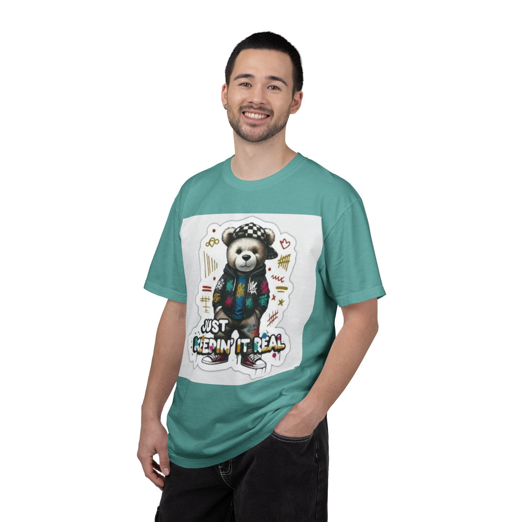 Bear Graphic T-Shirt — 'Just Keepin' It Real' Streetwear Tee