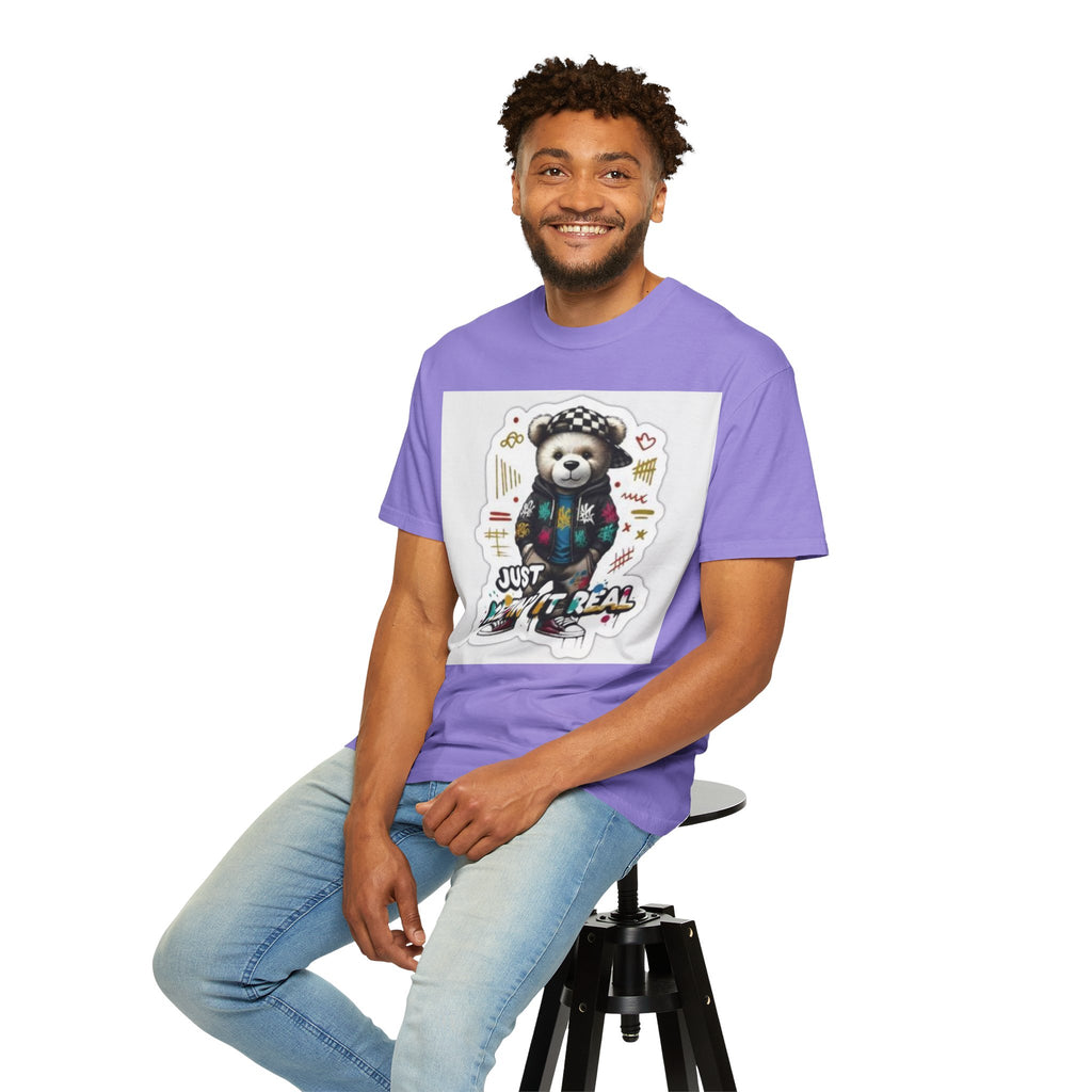 Bear Graphic T-Shirt — 'Just Keepin' It Real' Streetwear Tee