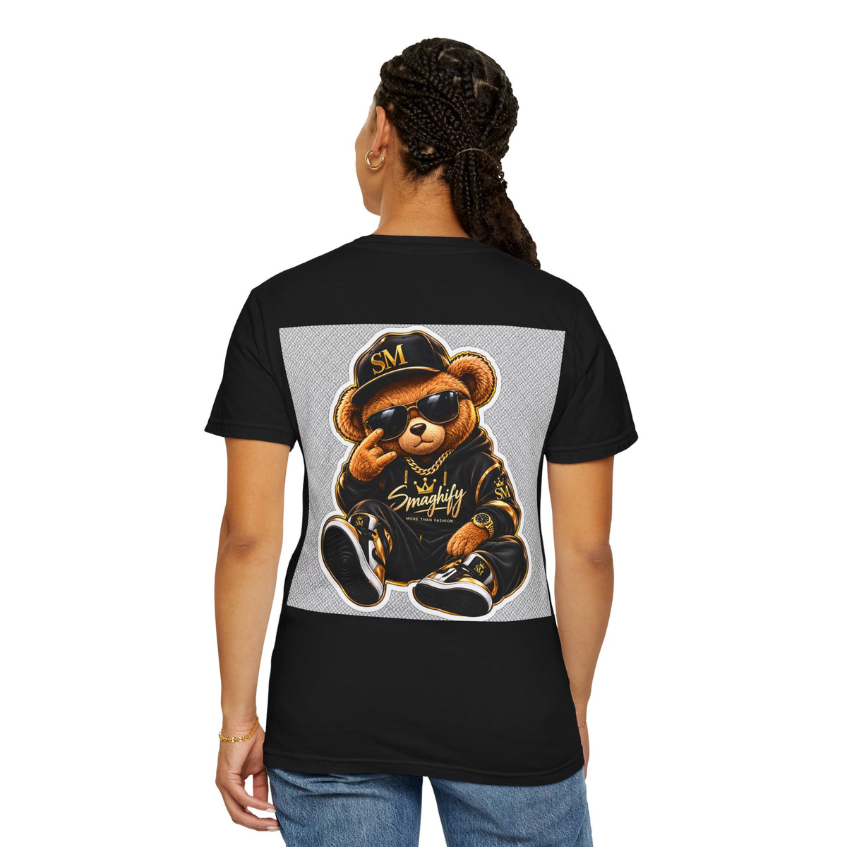 Bear Graphic T-Shirt — 'Just Keepin' It Real' Streetwear Tee