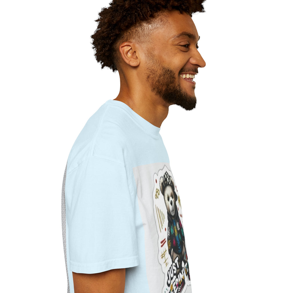 Bear Graphic T-Shirt — 'Just Keepin' It Real' Streetwear Tee