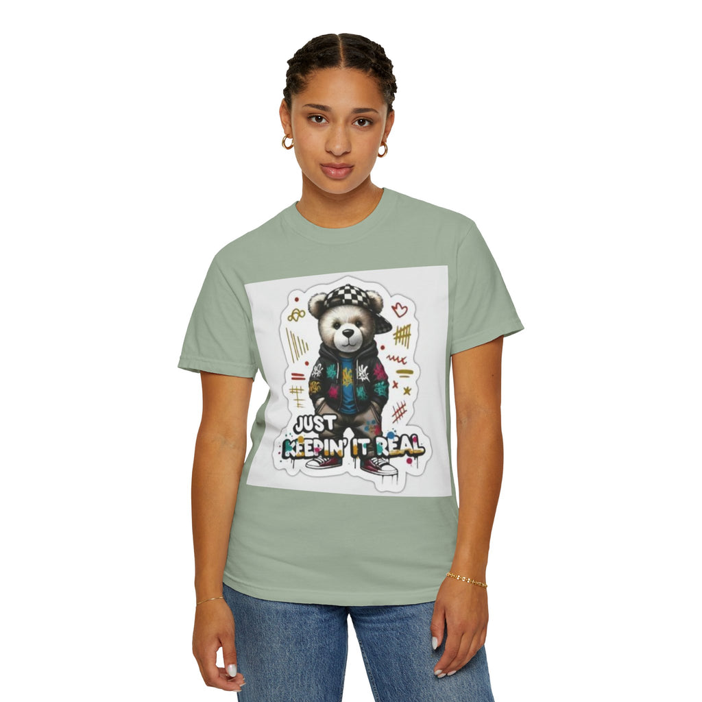 Bear Graphic T-Shirt — 'Just Keepin' It Real' Streetwear Tee