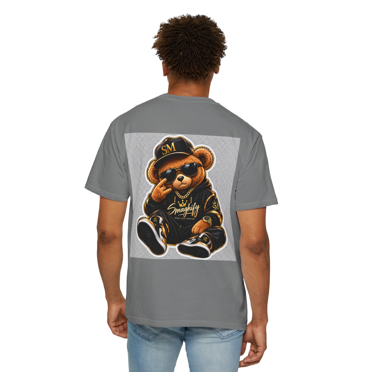 Bear Graphic T-Shirt — 'Just Keepin' It Real' Streetwear Tee