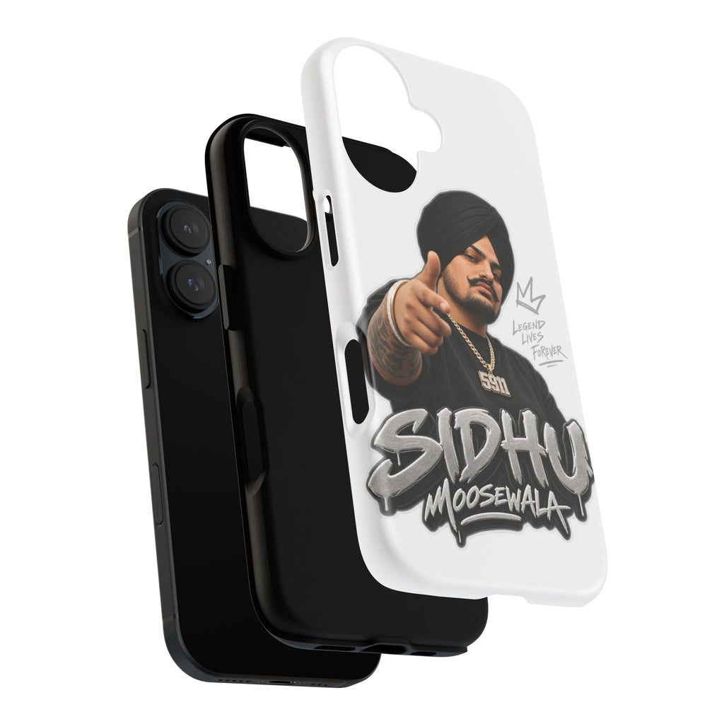 Artist Tribute Phone Case - 'Sidhu Moosewala' Graphic Tough Case