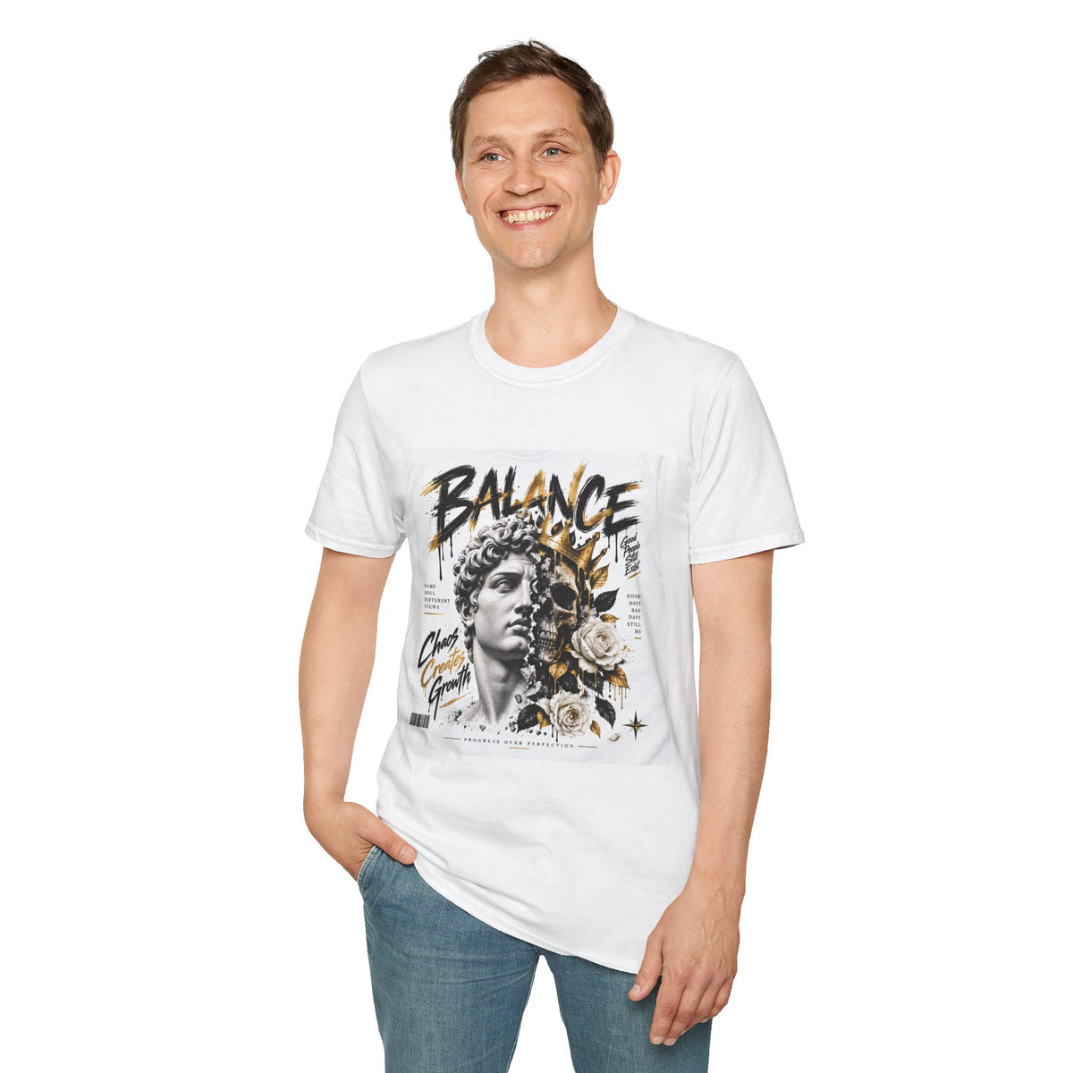 Just a Girl Graphic Tee — Casual Feminine Statement T-Shirt